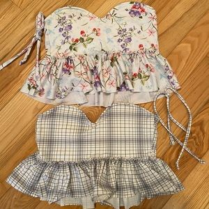 Women’s set of Two Kortni Jeane sweetheart top